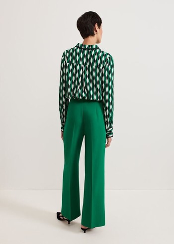 Phase Eight Aubrielle Trousers Green USA | 5647921-XW